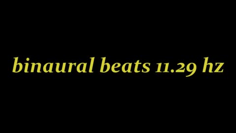 binaural beats 11 29 hz