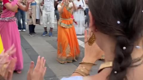 Harinam Sankirtan in Milan, Italy July 2024