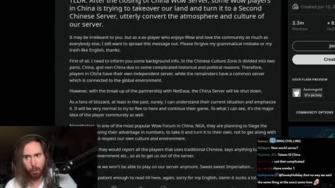 Chinese WoW Players are Invading Neighbouring Servers