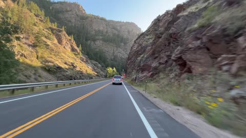 Cruising up into the Mountains from Golden Colorado 01