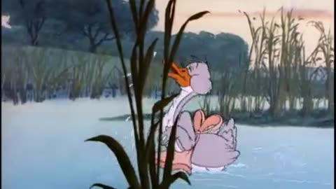 Tom and Jerry cartoon with little quacker