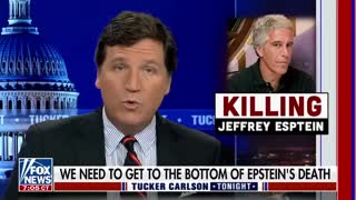Tucker Carlson analyzes Jeffrey Epstein's death