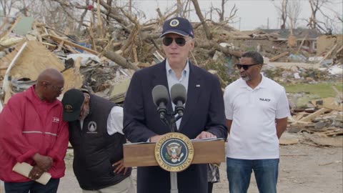Biden visits Rolling Fork after deadly tornado[720p-HD]