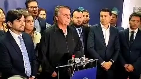 "Não é justo falar em ataque à democracia", diz Bolsonaro na Alesp