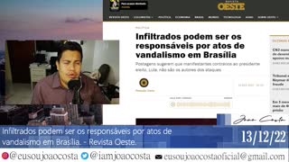 Infiltrados podem ser os responsáveis por atos de vandalismo em Brasília.
