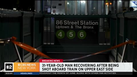 31-year-old man shot and injured on Manhattan subway CBS News