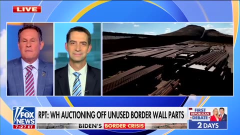 Biden Rushes To Sell Border Wall Material