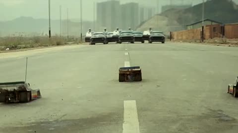 Car Chases in Aces Go Places - 1982