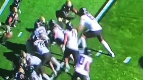 wide open tackle eligible touchdown by Oregon