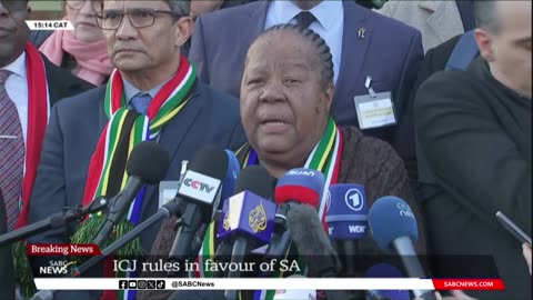 SA-Israel case | Pandor welcomes ICJ order