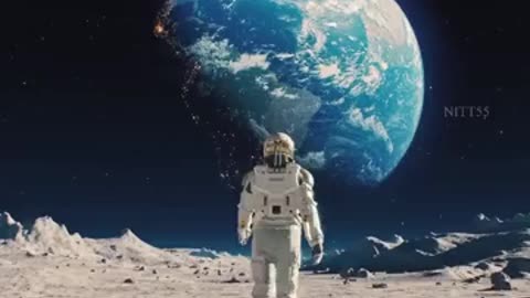Real video of moon