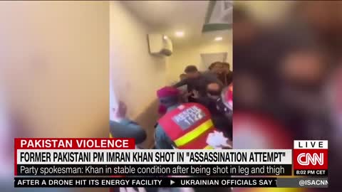 See what happened moments after reported assassination attempt of Imran Khan