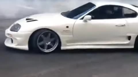 Supra MK4 Drift burnout