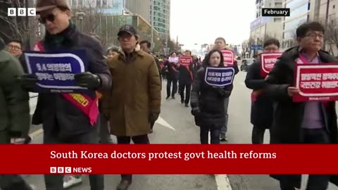 Thousands of South Korean doctors expected to strike _ BBC News