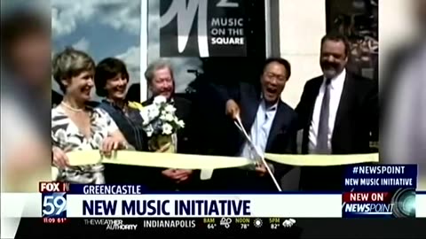 June 8, 2015 - WXIN Notes Yo-Yo Ma's Appearance at DePauw Ribbon-Cutting Ceremony