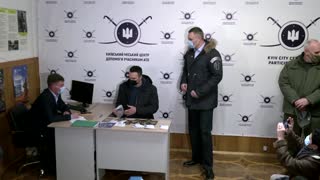 Wladimir Klitschko joins Ukraine reservists