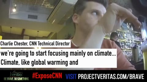 CNN Director Caught on Hidden Camera Admitting Climate Change is 'Next Pandemic' To Control