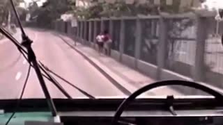 El video grabado en 1992 que muestra trayecto de Bocagrande al Centro en bus