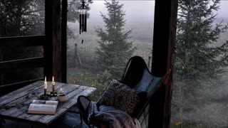 Peaceful Piano & Soft Rain - Relaxing Sleep Music. Chuva e piano.