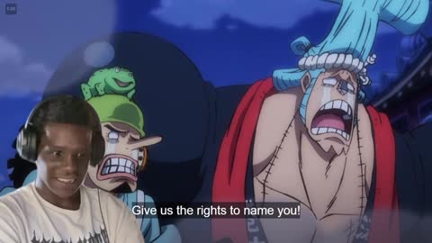 Law is FANNED OUT(one piece wano arc reaction)