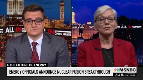 Regarding America's "Huge Scientific Breakthrough," the energy secretary About Nuclear Fusion