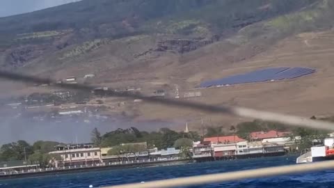 APOCALYPTIC! Sailboat Video Documents Lahaina’s Orchestrated Firestorms