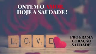 CORAÇÃO SAUDADE PROGRAM - WITH MARCELO DELFINO!