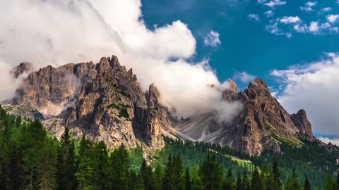 BBC mountain,glacier,clouds