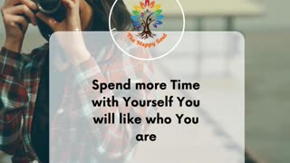 Spend More Time with Yourself