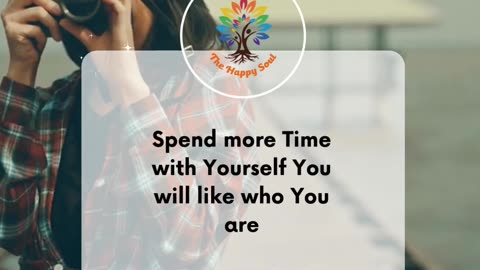 Spend More Time with Yourself