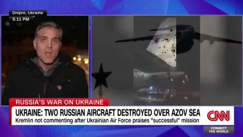 Ukraine claims it destroyed Russian spy plane in attack over Sea of Azov