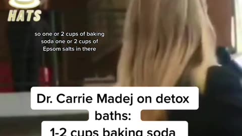 DR CARRIE MADEJ DETOX BATHS