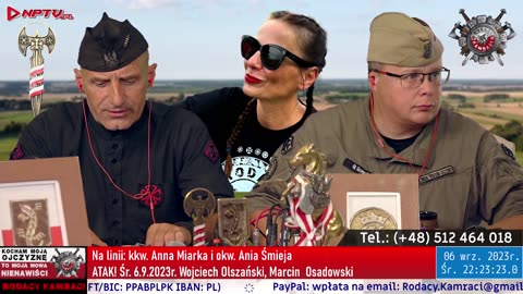 Rodacy Kamraci. 06.09.2023. Atak. Wojciech Olszański, Marcin Osadowski. NPTV.