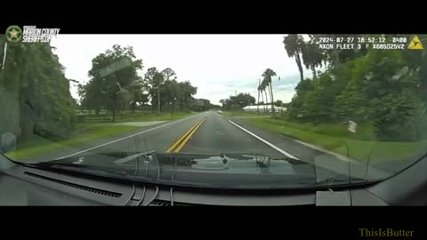 Marion County Sheriff’s Office releases dash cam footage of high-speed chase involving 2 people
