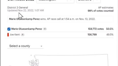 International wide election fraud network - Washington 2022 midterm theft part 2 zoomed