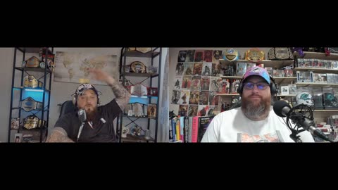 No Shave Man Cave Live / Lets Talk WWE