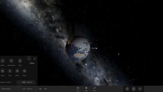 Earth-moon Barycenter — Universe Sandbox 2