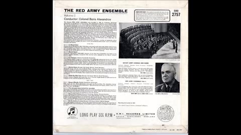 Red Army Ensemble Vol 2 (Small LP) 1964