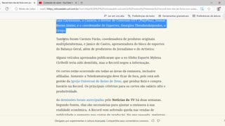 Record tem dia de fúria com passaralho; apresentadora do JR é demitida