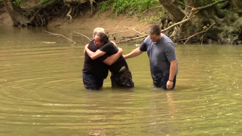 Joseph MacGregor/Duncan Baptism in the Creek, KY, June 2, 2024