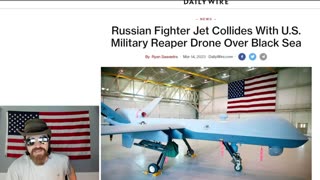 US Drone Downed by Russian Fighter Jets Over Black Sea