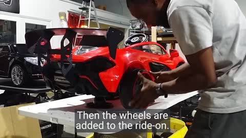 Car Shop Customizes Electric Toy Cars For Kids