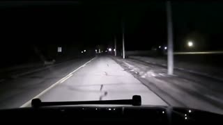 OH DEER: Car Breaks As Jaywalking Deer Makes Dash Across Road