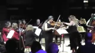Telemann, Viola concerto, 4th movement Presto. Monica Cuneo, viola