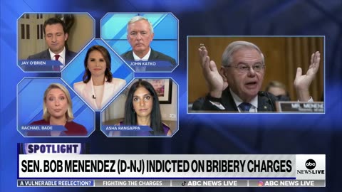 Sen. Bob Menendez indicted on corruption charges