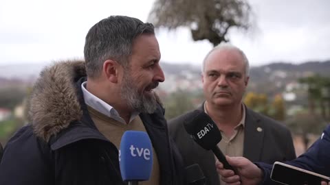 Canutazo del presidente de VOX en Santiago de Compostela