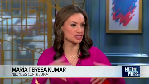 Maria Teresa Kumar: Silicon Valley Bank is the “Democrats’ ATM” (on Meet The Press)