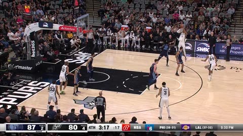 Wemby Drains 3-Pointer to Cut Lead! Grizzlies vs Spurs (30 PTS)