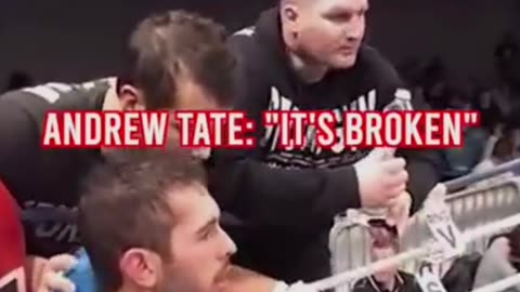 Andrew Tate BREAKS HIS HAND MIDFIGHT! CAN HE STILL WIN?!