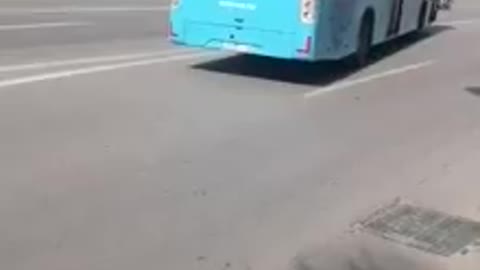 Bus breaking the laws